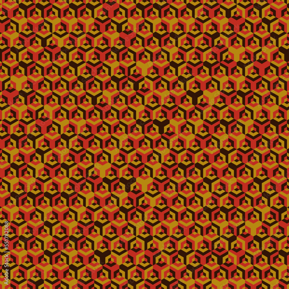 Hexagonal Maze pattern abstract illustration Hexagonal Maze pattern abstract illustration