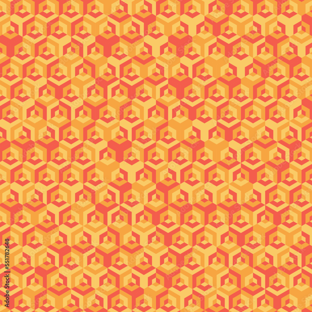Hexagonal Maze pattern abstract illustration Hexagonal Maze pattern abstract illustration