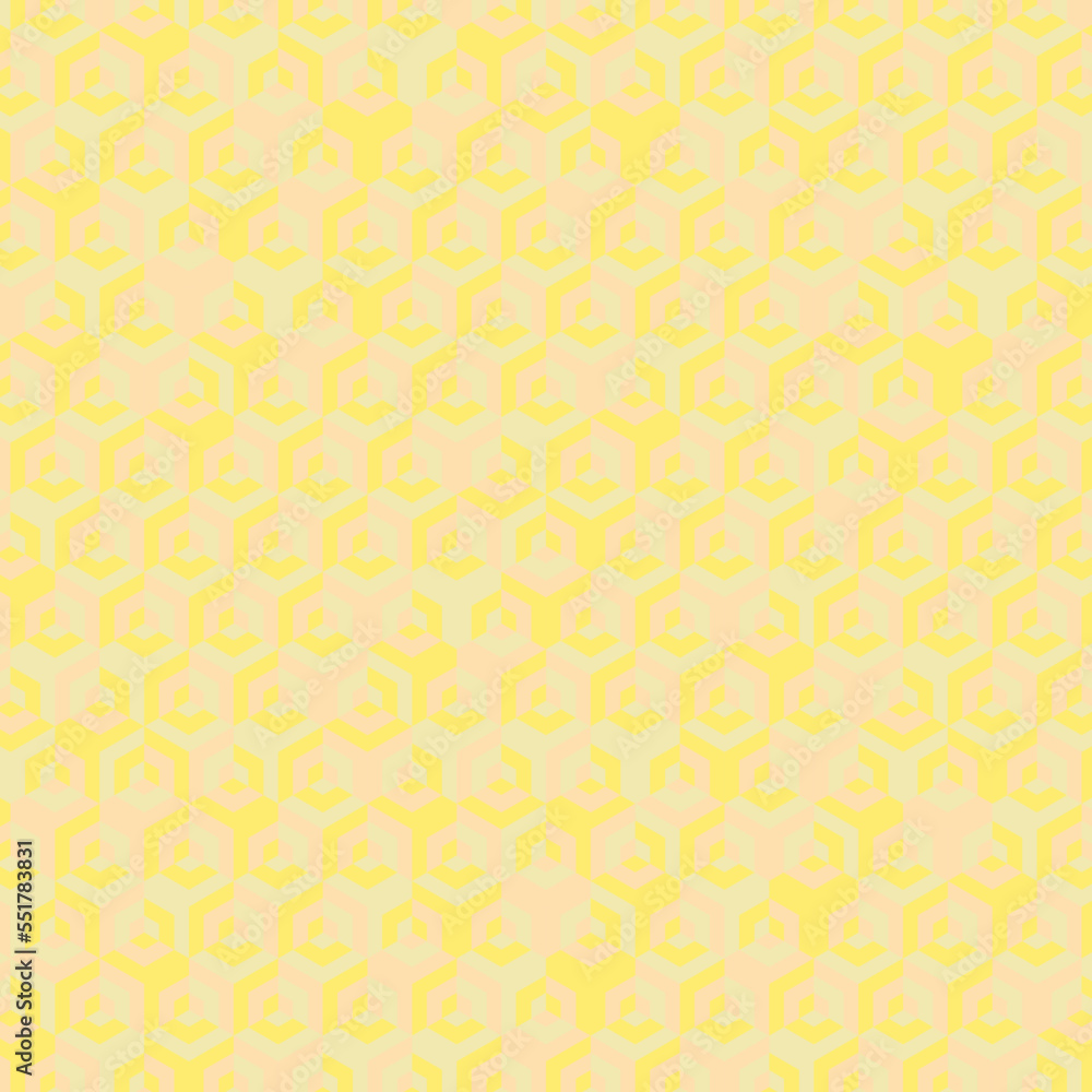 Hexagonal Maze pattern abstract illustration Hexagonal Maze pattern abstract illustration