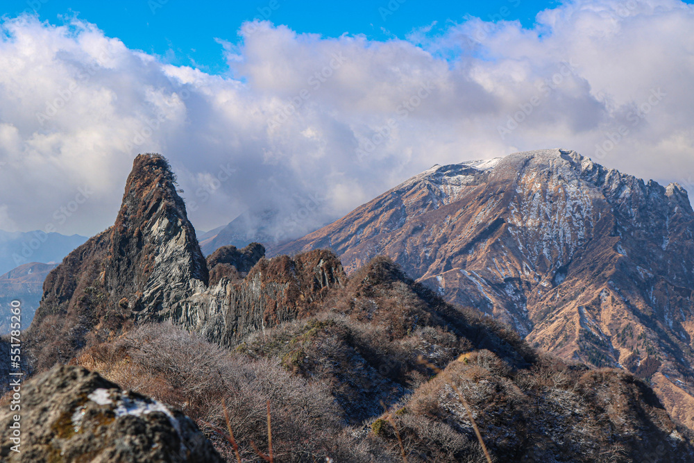 Fototapeta premium 根子岳山頂