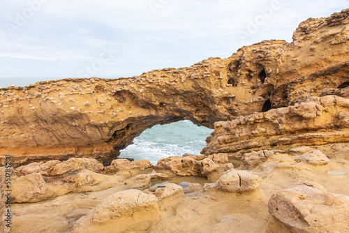 rocks on the france coast