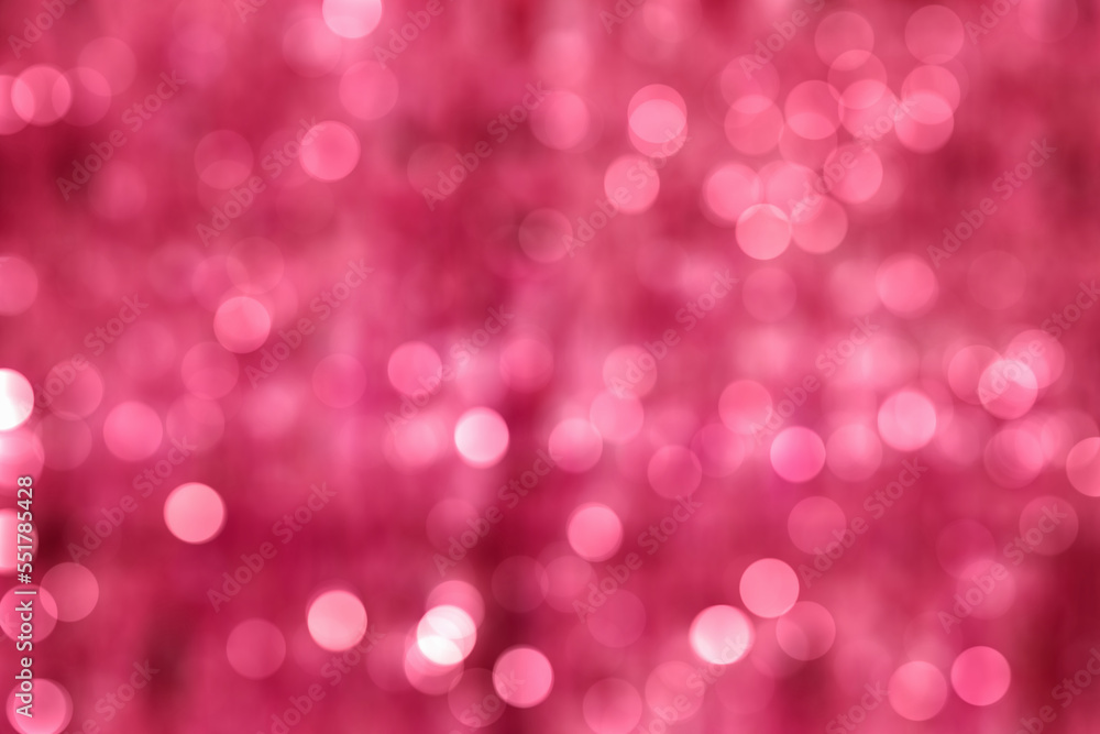 Viva Magenta color bokeh lights blurred background Viva Magenta color bokeh lights blurred background