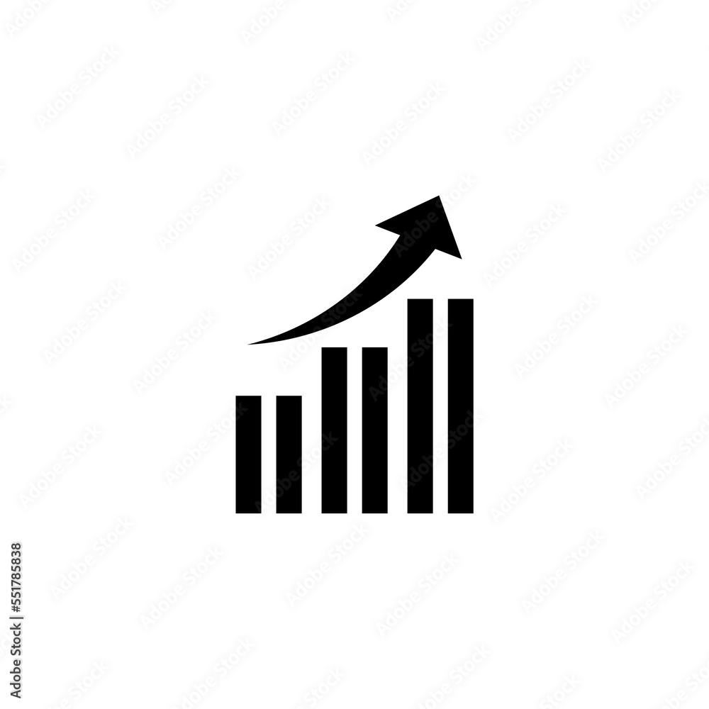 Growing graph icon .Profit growing icon. Growing graph icon .Profit growing icon.