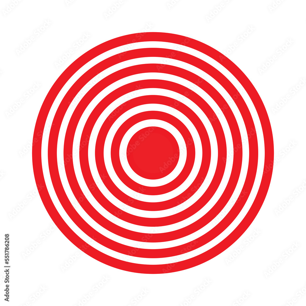Pain Icon, Painful Spot Mark, Ache Symbol, Painkiller Target, Pain Pointing Sign, Red Circle Illness Location Pain Icon, Painful Spot Mark, Ache Symbol, Painkiller Target, Pain Pointing Sign, Red Circle Illness Location