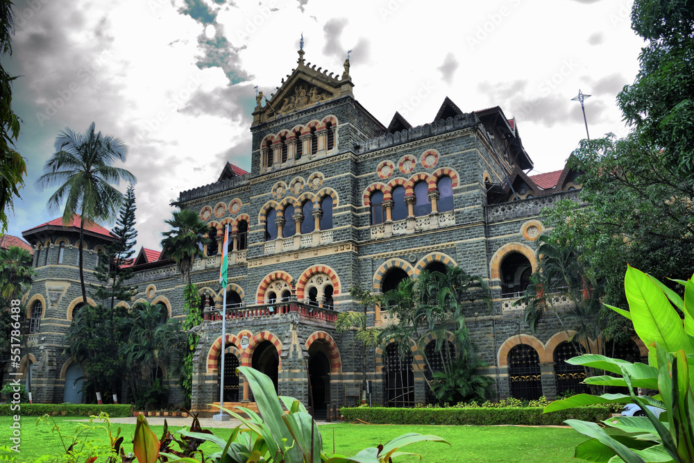 View of the main monuments and tourist spots of Mumbai (India). Colaba ...