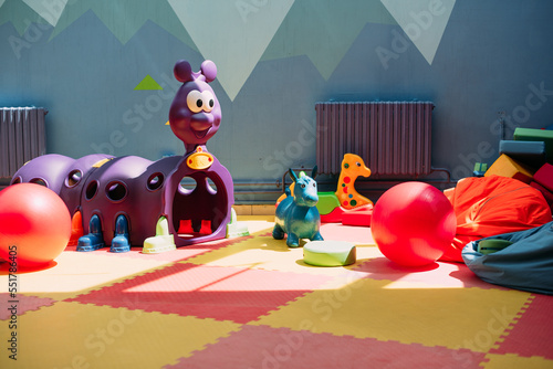 kids amusement park and indoor play center. Activity toys for little kid