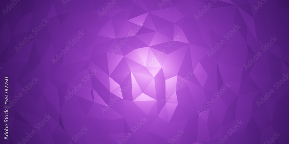 Purple polygons background, polygonal abstract wallpaper with geometric