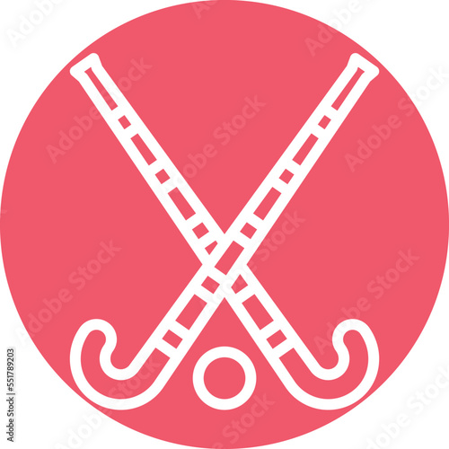 Photography Hockey Vector Icon