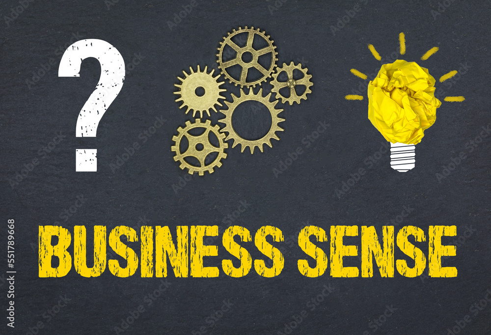 Obraz premium Business sense