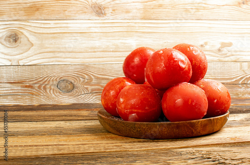 Frozen Tomatoes, Whole Iced Tomato Pile, Frozen Red Vegetables Pile