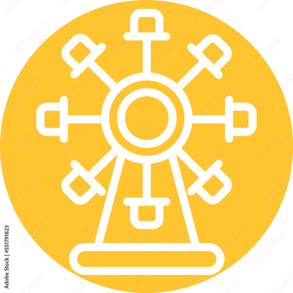 Ferris wheel Vector Icon
Ferris wheel Vector Icon