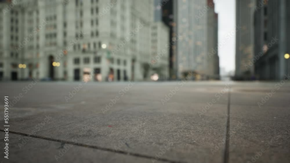 Stunning hyper lapse of downtown area Stunning hyper lapse of downtown area