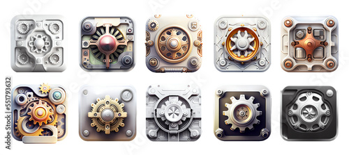 Mechanic gear app icon
