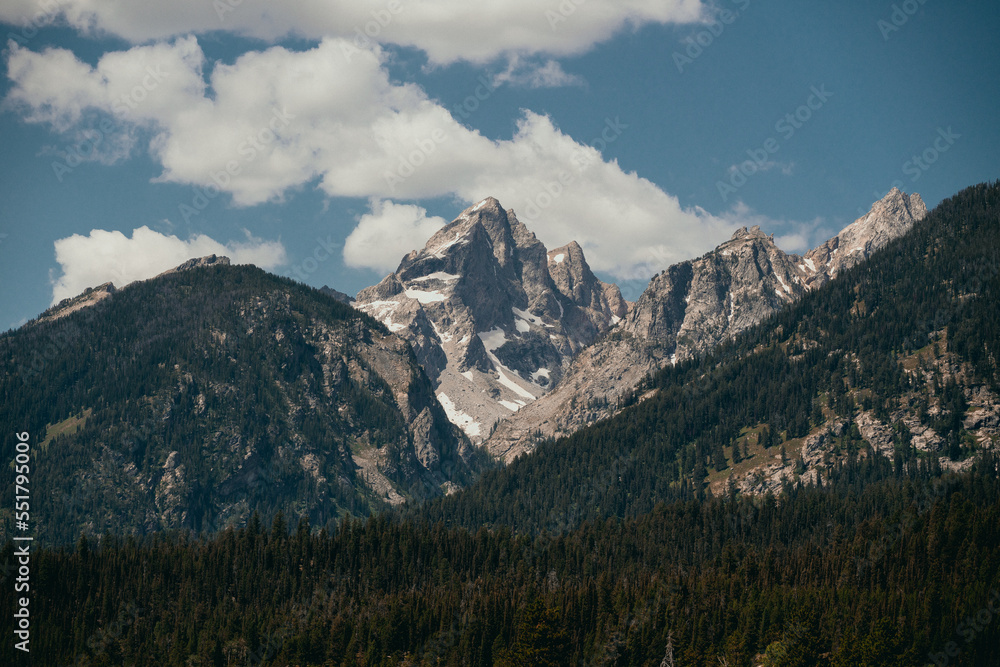 Fototapeta premium mountains and clouds