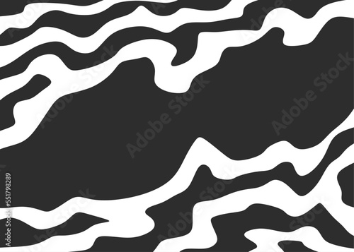 Abstract background with cute wavy line pattern and with some copy space area