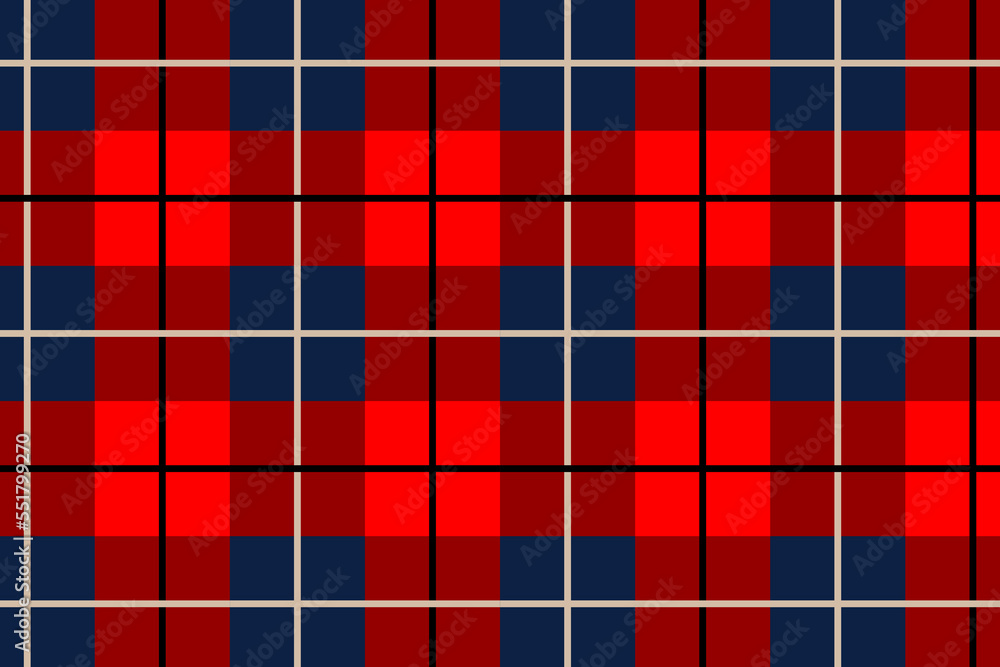 Red and blue plaid fabric pattern for background and wallpaper Red and blue plaid fabric pattern for background and wallpaper