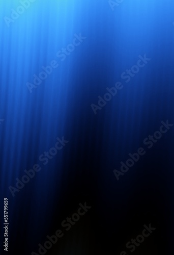 Shadow on the wall blue color art pattern