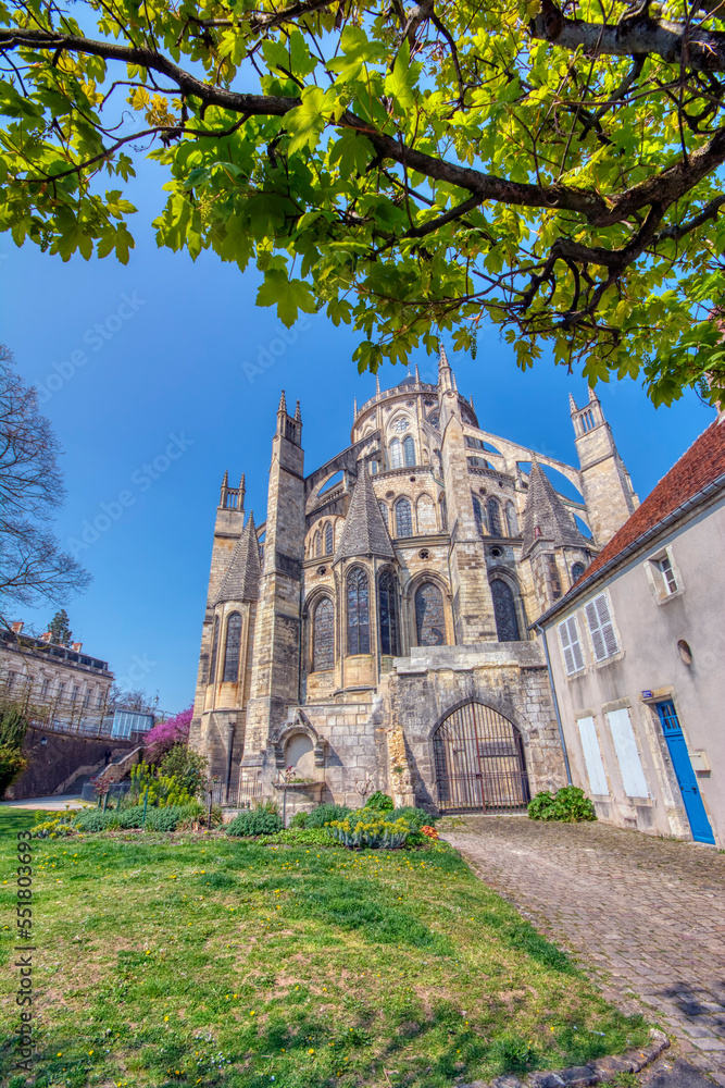 Bourges Cathedral, Roman Catholic church located in Bourges, France.