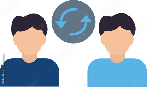 Update profiles Vector Icon
