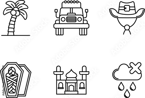 Set of Unique Vector Icons