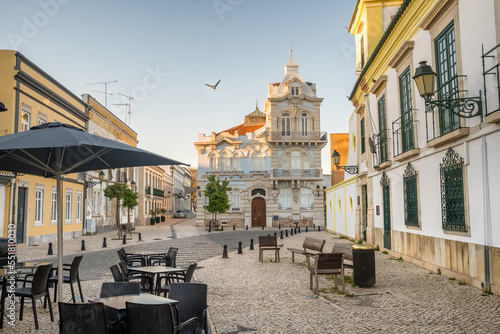 Beautiful Belmarco Mansion in the city center of Faro, Algarve, Portugal.