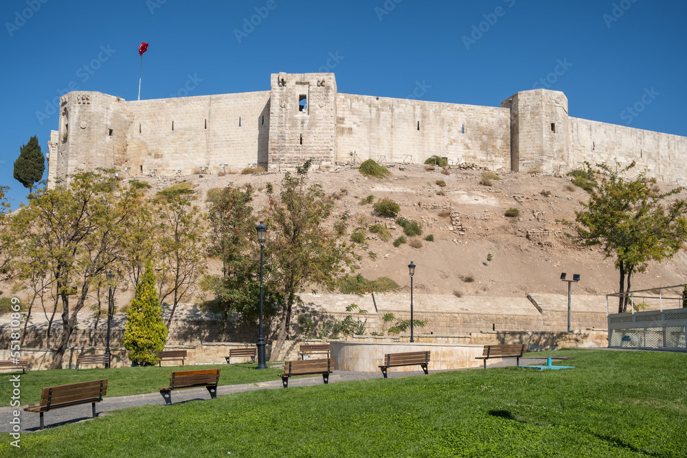 Gaziantep Castle in Gaziantep, Turkey