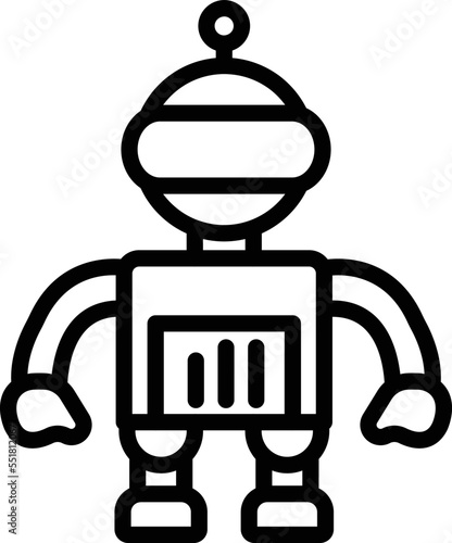Robot Vector Icon
