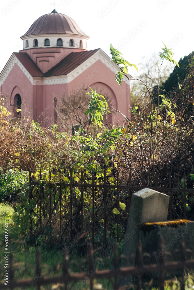 Historic Graves At Old Cemetery Of Kisiljevo Serbia Where First Balkans historic-graves-at-old-cemetery-of-kisiljevo-serbia-where-first-balkans
