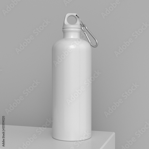 3d aluminium water bottle