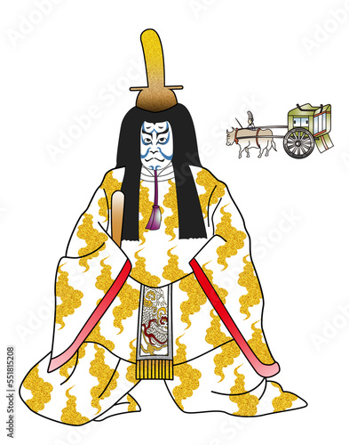 歌舞伎,藤原時平,　菅原伝授手習鑑、藤原時平-金