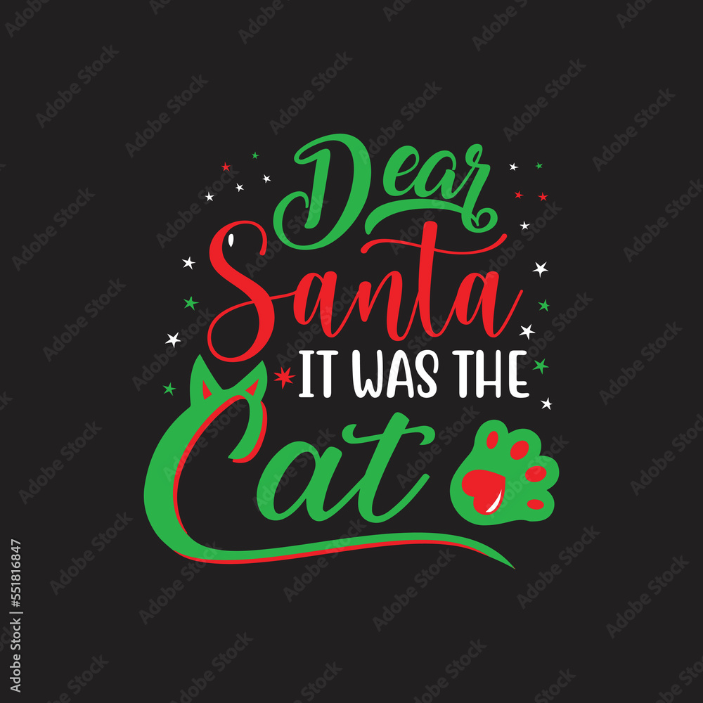 Christmas T-Shirt Typography SVG Design Vector File Christmas T-Shirt Typography SVG Design Vector File