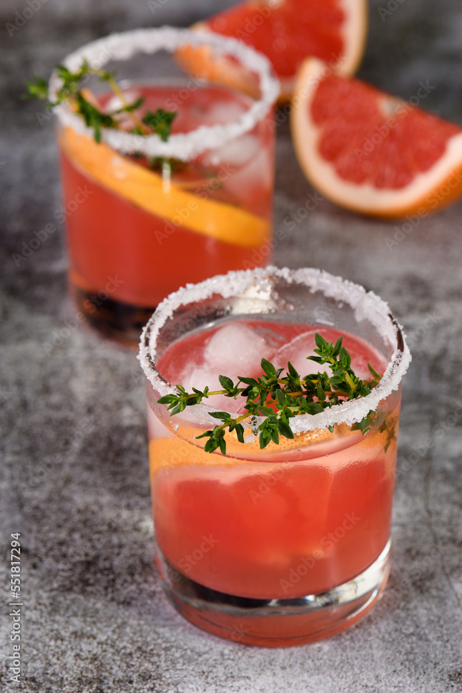 Pink pamola with red grapefruit and tequila. The red grapefruit adds the perfect amount of sweetness, and the vibrant color of the juice makes this a great cocktail. Organic vegetarian drink. Pink pamola with red grapefruit and tequila. The red grapefruit adds the perfect amount of sweetness, and the vibrant color of the juice makes this a great cocktail. Organic vegetarian drink.