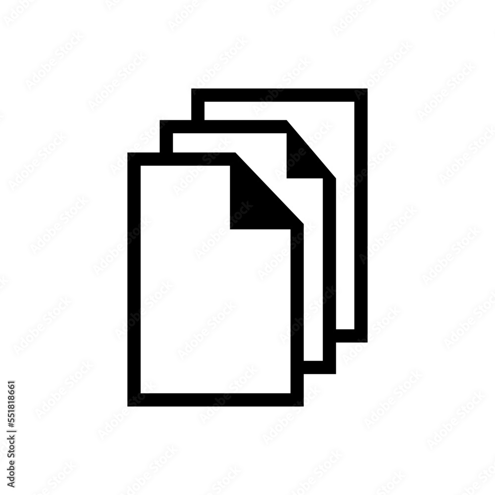 paper icon in trendy flat design, paper sheet icon paper icon in trendy flat design, paper sheet icon