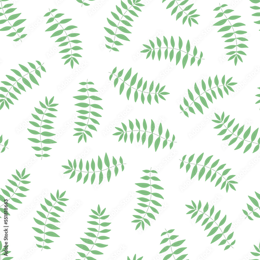 Christmas plant seamless pattern, decorative branch with leaves for home decor, festive holiday arrangement, vector illustration for seasonal gift paper, textile, celebration design Christmas plant seamless pattern, decorative branch with leaves for home decor, festive holiday arrangement, vector illustration for seasonal gift paper, textile, celebration design