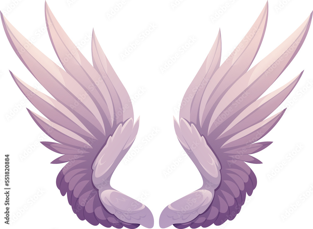 Naklejka premium Angel wings