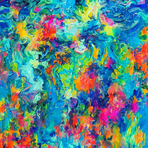 Ai generative abstract watercolor background