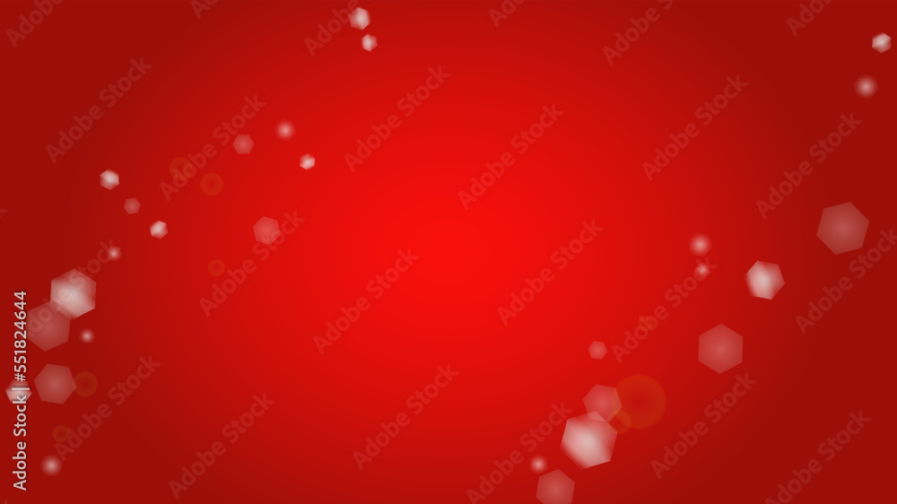 Vector Magical Glowing Background with Silver White and Purple Falling Stars on Red. Sparkle Star Night Cover and Card Design. Confetti Frame. Cosmic Bokeh Light. Christmas and New Year Poster.
