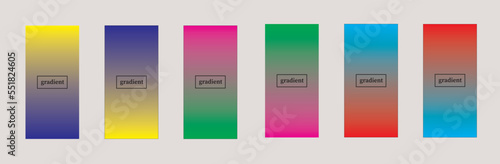 그라데이션 색 배경. 모바일을 위한 현대적인 벡터 디자인.