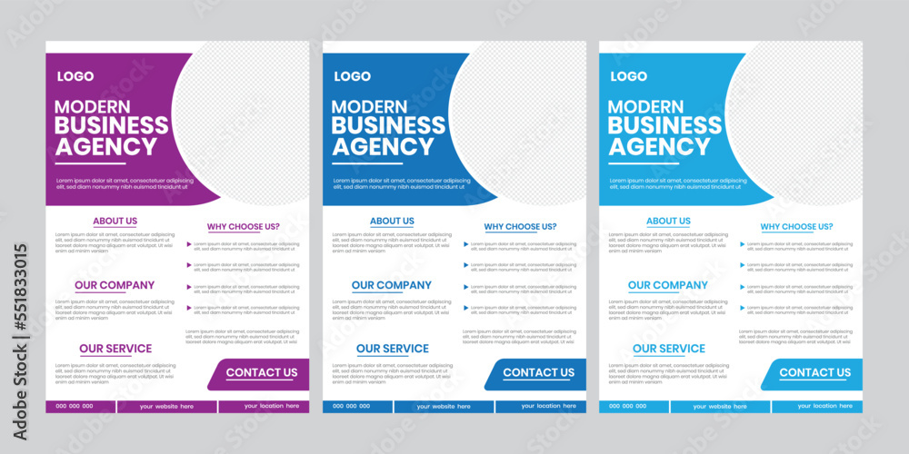 a bundle of 3 different color company promotion flyer template, set of simple element flyer design, business editable clean leaflet creative template a bundle of 3 different color company promotion flyer template, set of simple element flyer design, business editable clean leaflet creative template