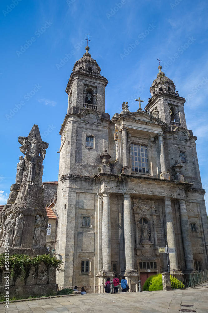Saint Franciscus church and Calvary, Santiago de Compostela, Galicia, Spain