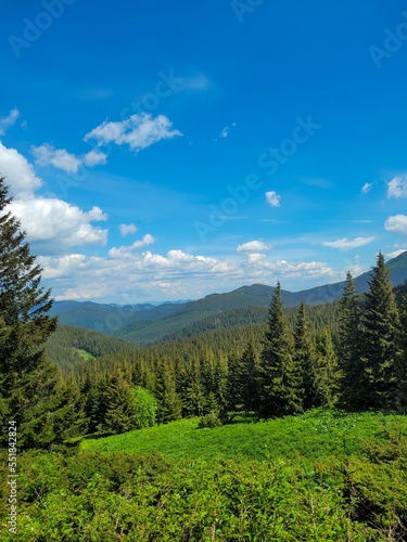 The unique nature of the Ukrainian Carpathian mountains