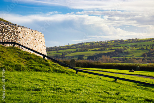Ireland Newgrange and Fields