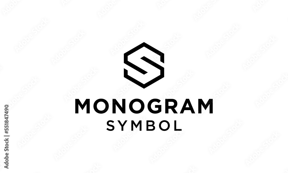 Initials Monogram S Letter Logo Design Inspiration. Initials Monogram S Letter Logo Design Inspiration.