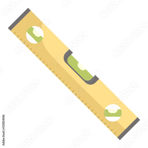 Water level gauge ruler icon