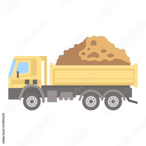Dump truck icon