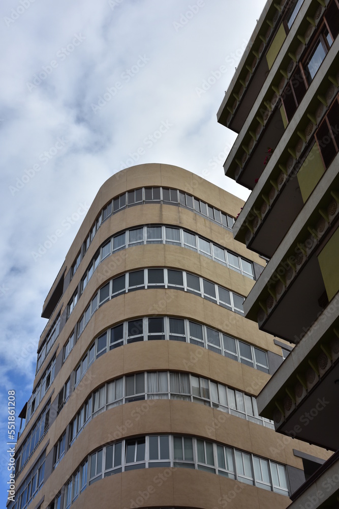 modern building in Las Palmas de Gran Canaria
