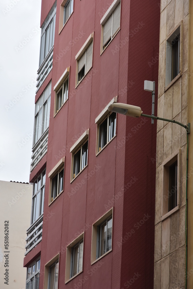 modern building in Las Palmas de Gran Canaria modern building in Las Palmas de Gran Canaria