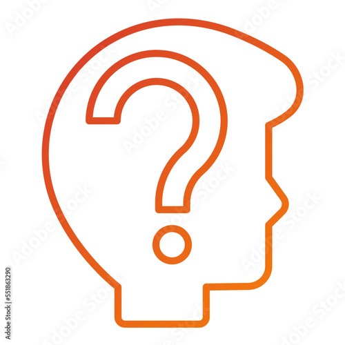 Concerned Icon Style