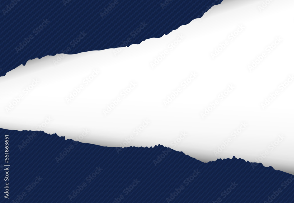 Ripped paper vector on transparent background