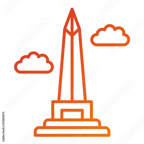 Obelisk Of Buenos Aires Icon Style